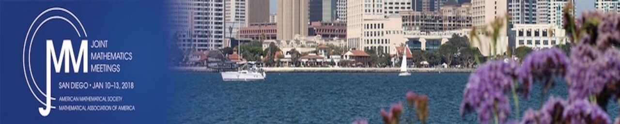 JMM- SAN DIEGO January 10-13, 2018